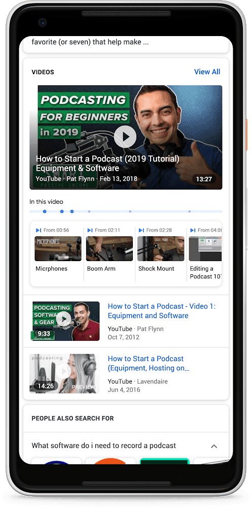 Google Video Snippets SEO