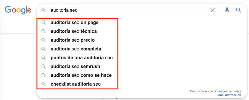 Google Autocomplete