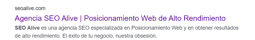 온 페이지 SEO에 최적화된 Meta description