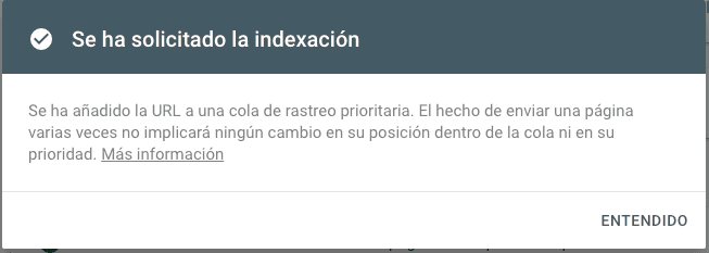 Indexing process