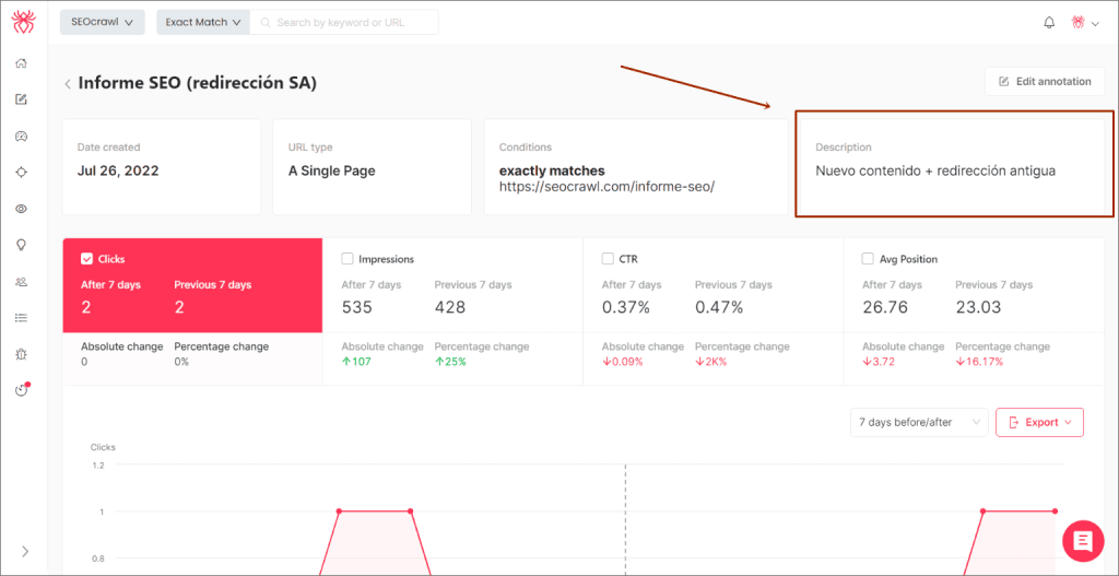 seo results view