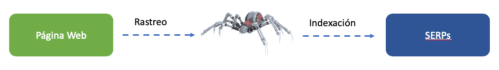 crawling web