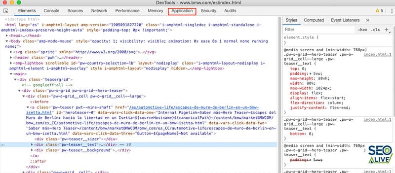 Zobacz PWA w devtools