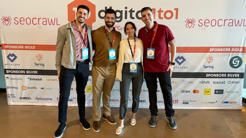 SEOcrawl Team at Digital 1to1