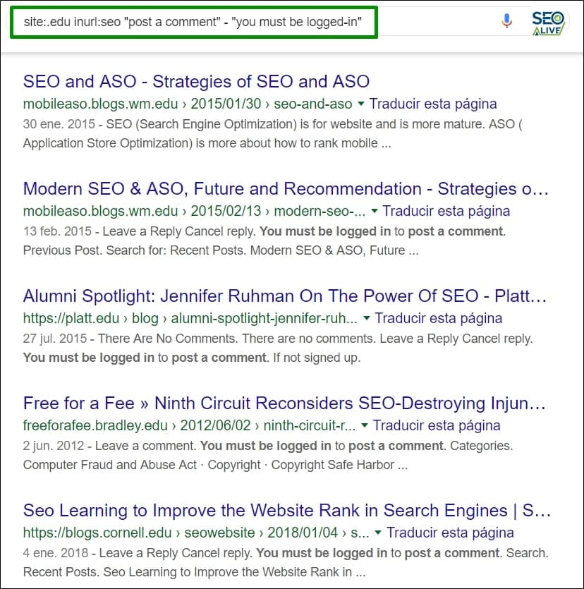 Wyszukiwanie Linkbuilding SEO