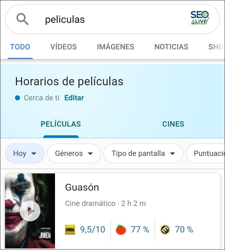 Rich Snippets Movies