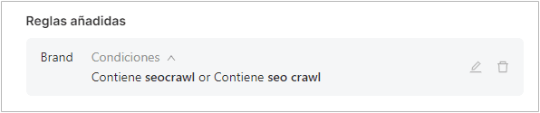 SEOcrawl의 브랜드 룰
