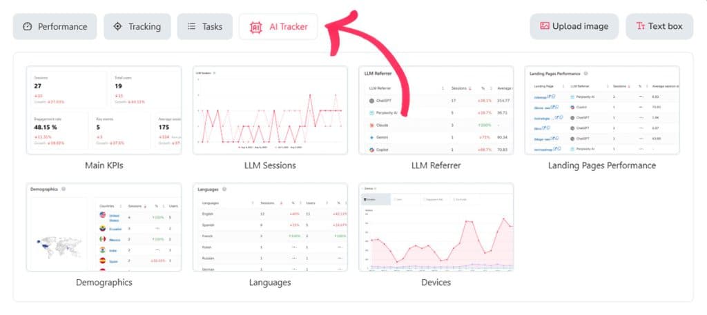 AI Widgets in Reporting – screenshot 1