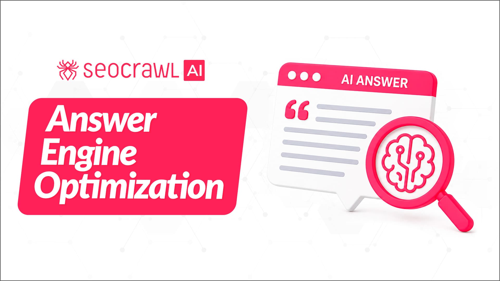 Cos'è l'Answer Engine Optimization (AEO)?