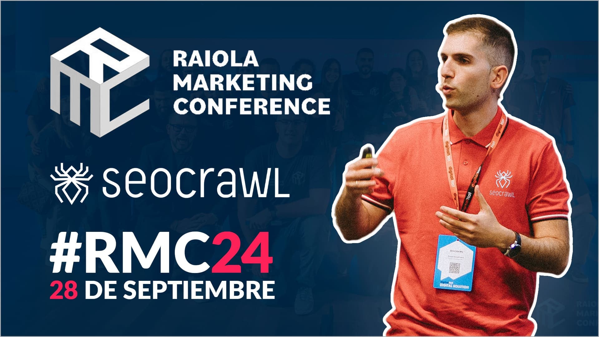 SEOcrawl AI será uno de los patrocinadores principales del Raiola Marketing Conference