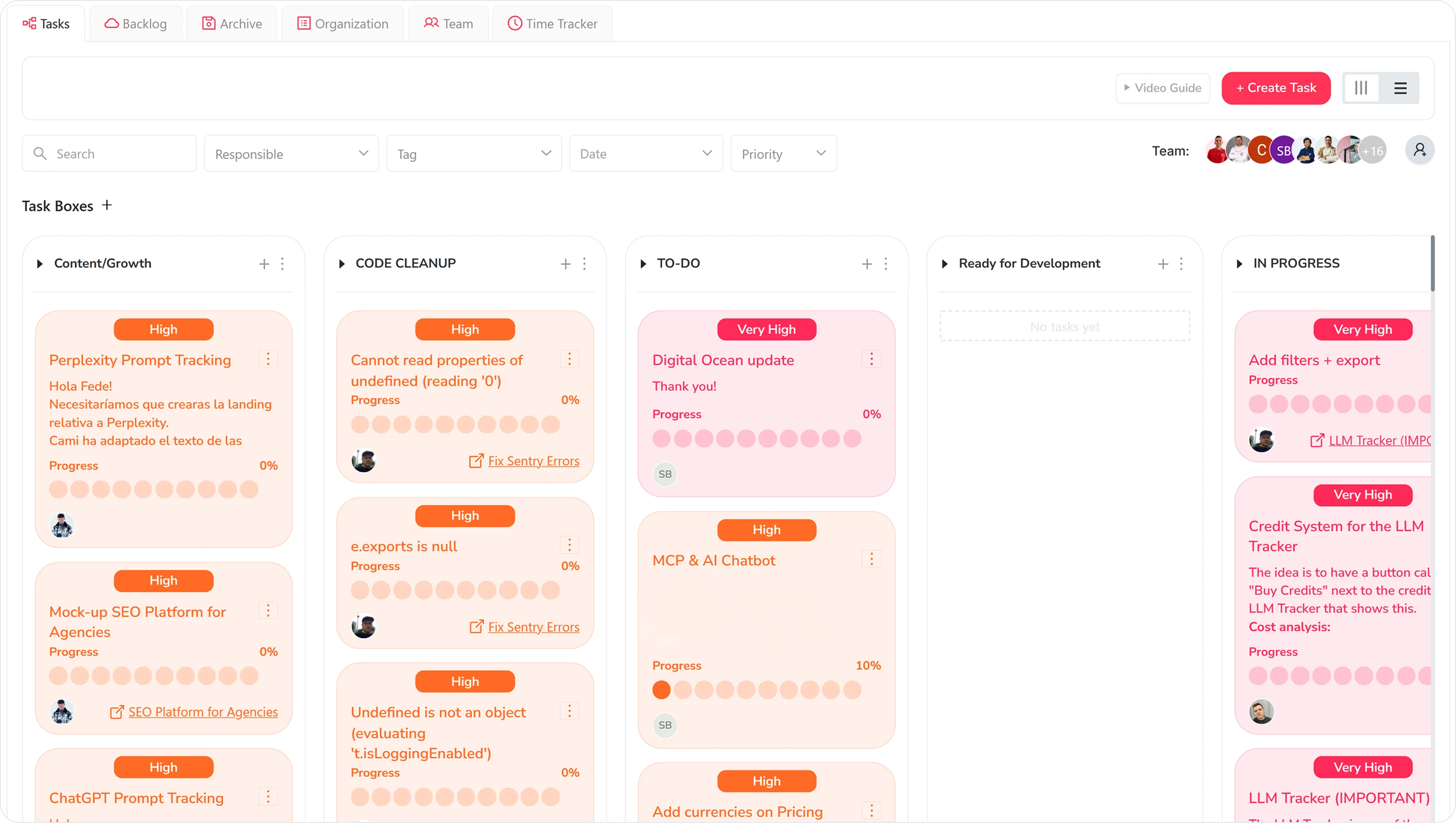 Manager — SEOcrawl