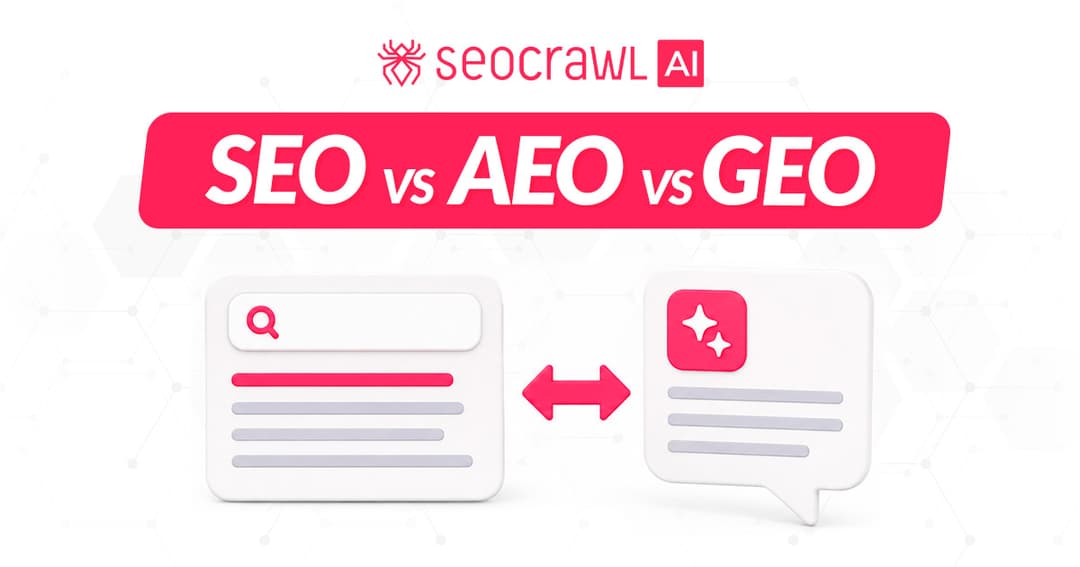 SEO vs AEO vs GEO: Aralarındaki Fark Nedir ve Hangisine İhtiyacınız Var?