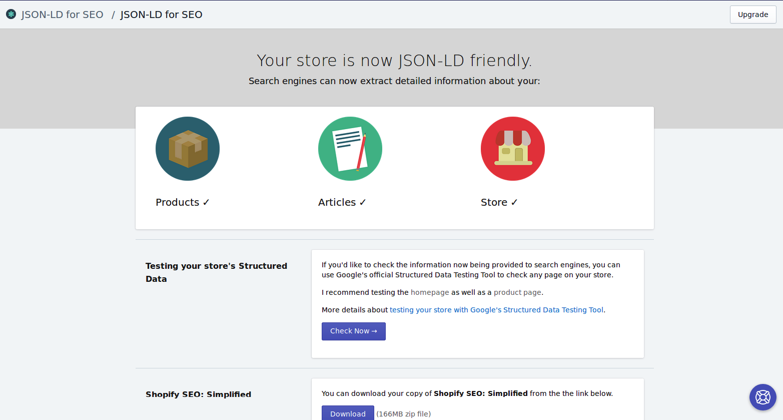 JSON-LD for SEO shopify