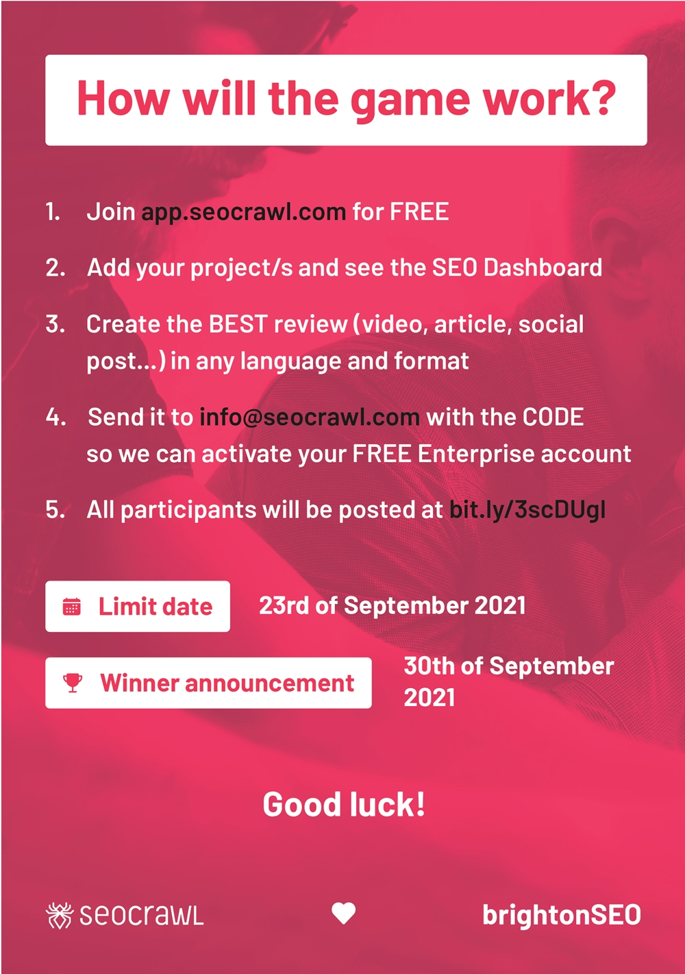seo contest rules