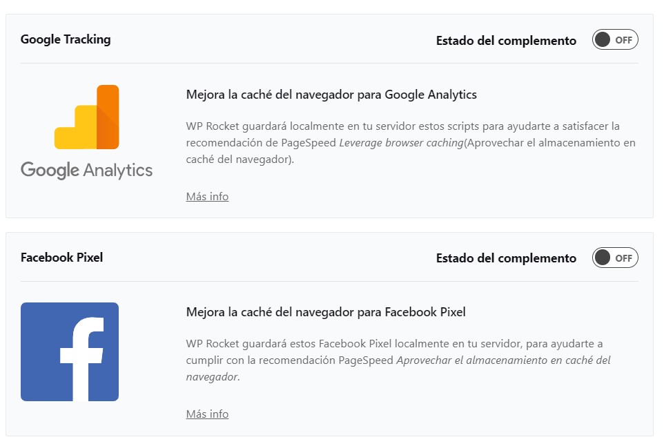 addons para wprocket