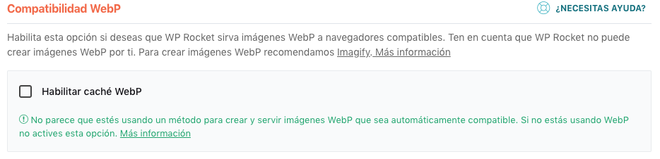 compatibilidad webp
