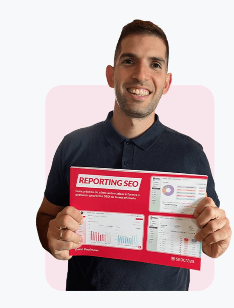 David Kaufmann with the Book Reporting SEO, by SEOcrawl