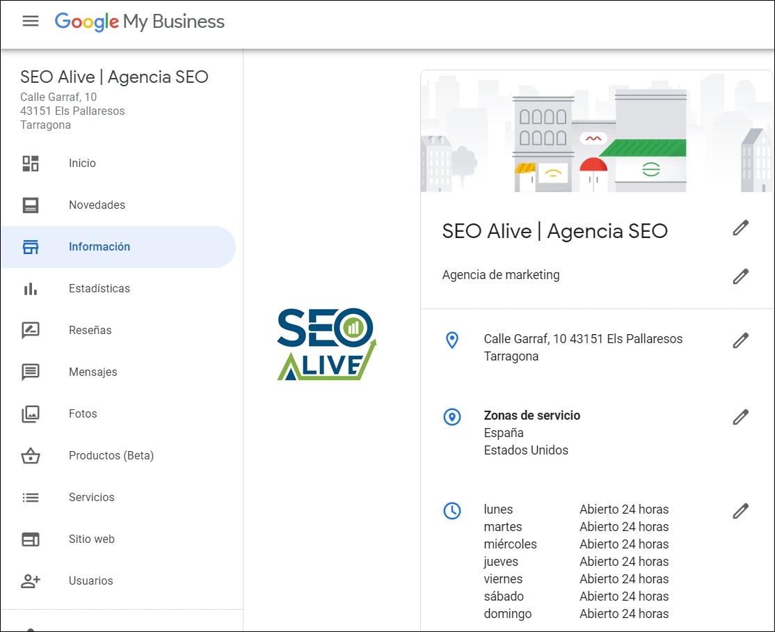 Perfil Google My Business