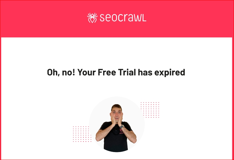 Free trial expired