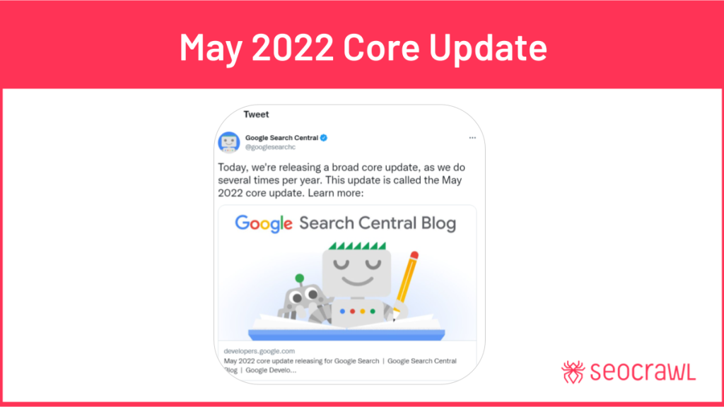 Google Core Update May 2022