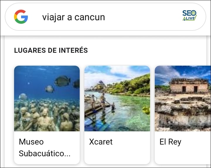 Lugares Interés Rich Snippets