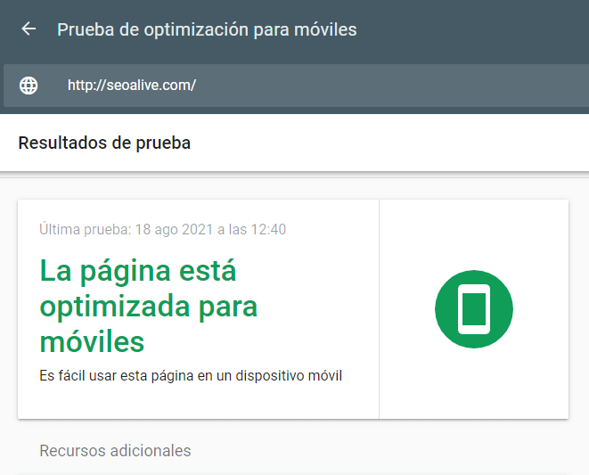Test usabilidad móvil