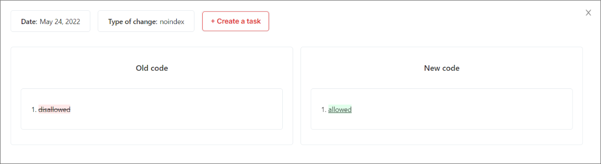 SEO changes in follow tag