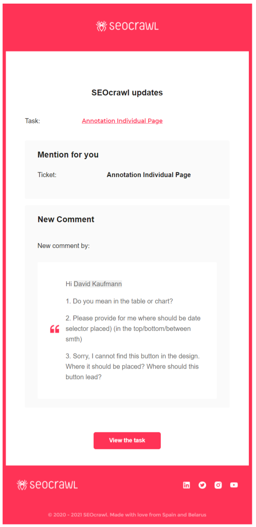 organizador de tareas seo eficiente