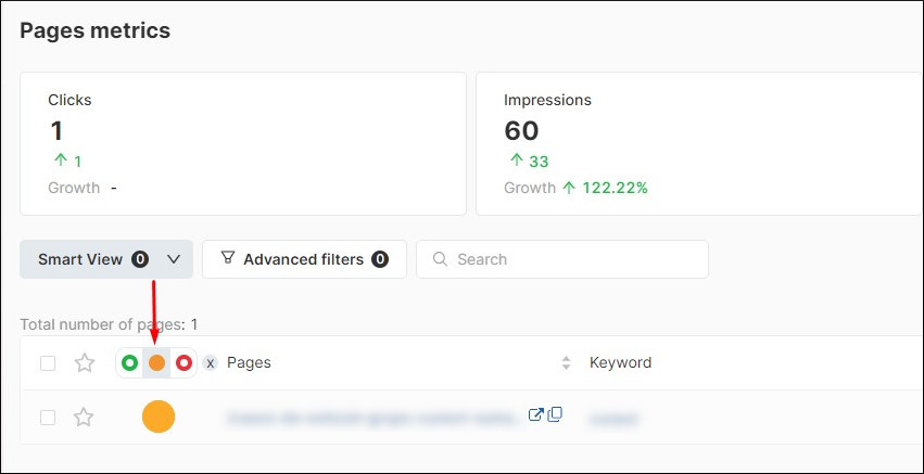 URLs con códigos de respuesta 3xx en SEOcrawl