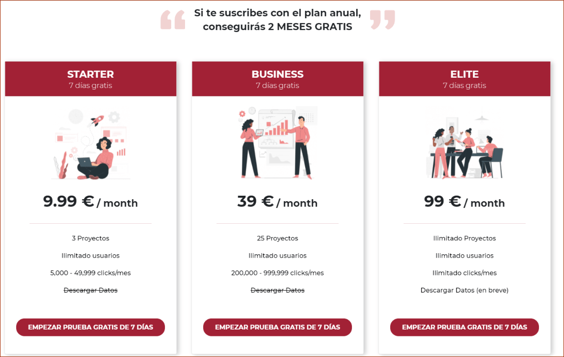 Planes y Precios de SEOcrawl