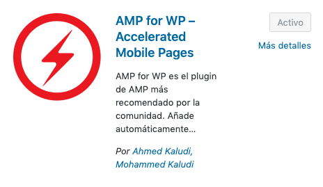 plugin para implementar amp 