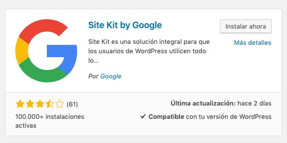 plugin de google