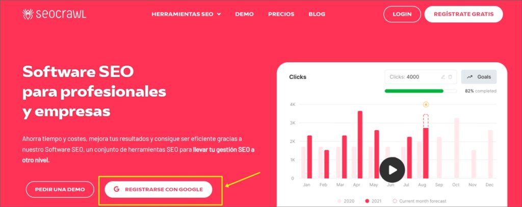 Register with Google