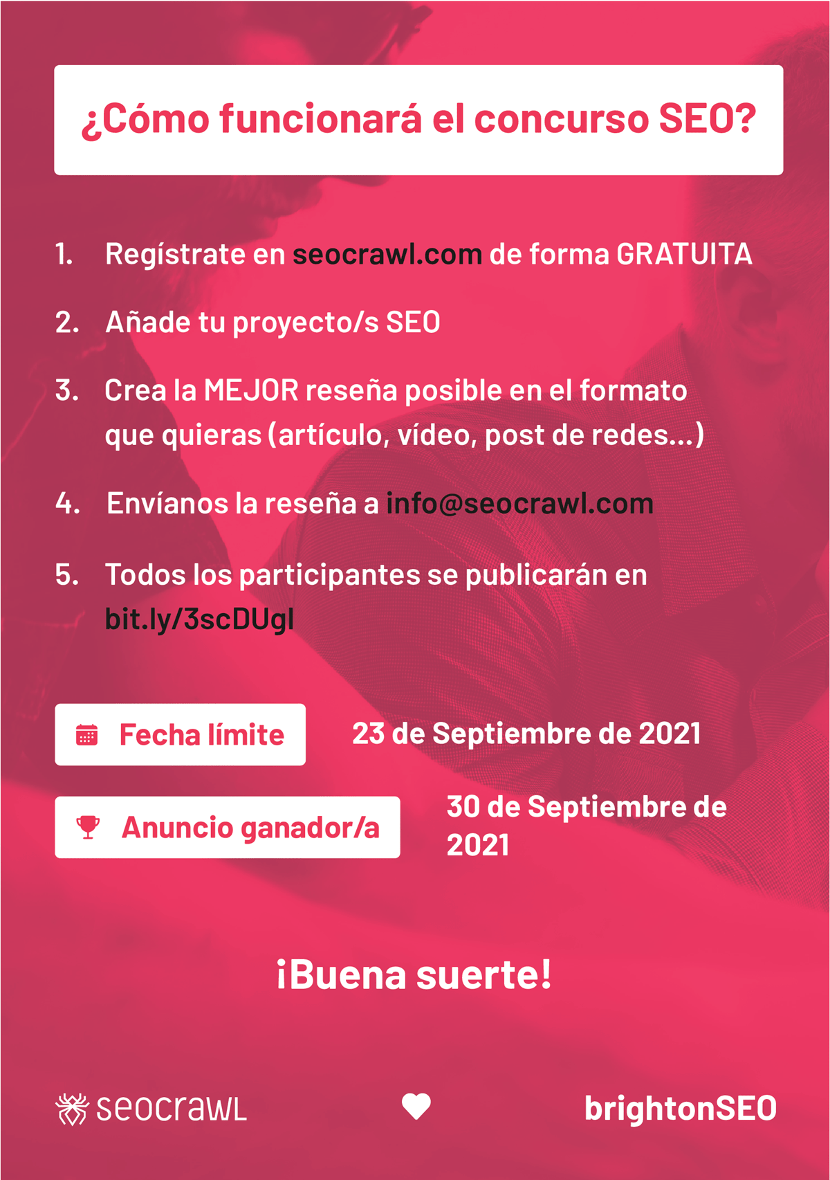 reglas del concurso seo