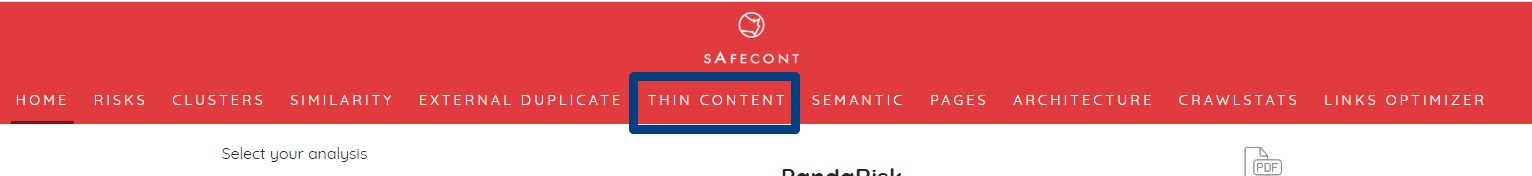 Thin Content Safecont