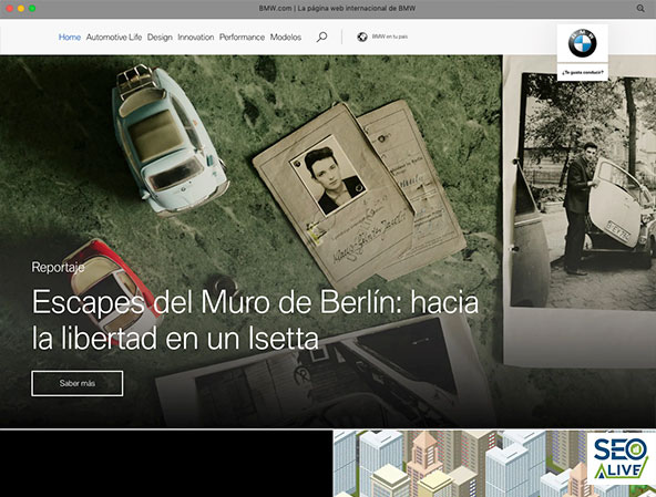 imagen de la home versión PWA escritorio