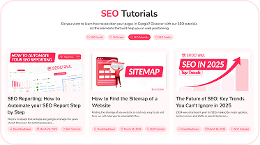 SEO Tutorials