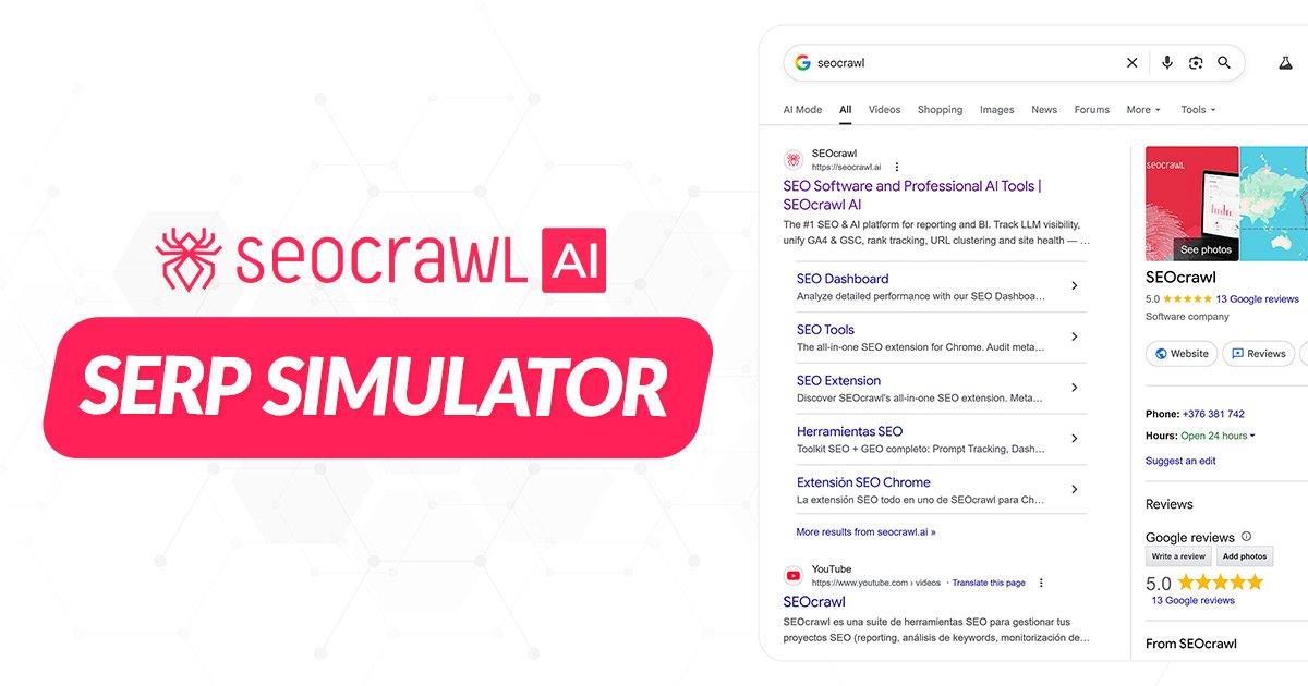 Simulator SERP